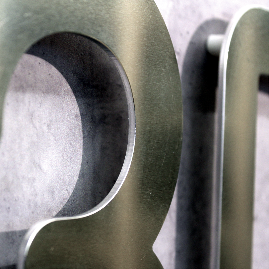 Fullintention 3D Buchstaben Aluminium >> jetzt konfigurieren